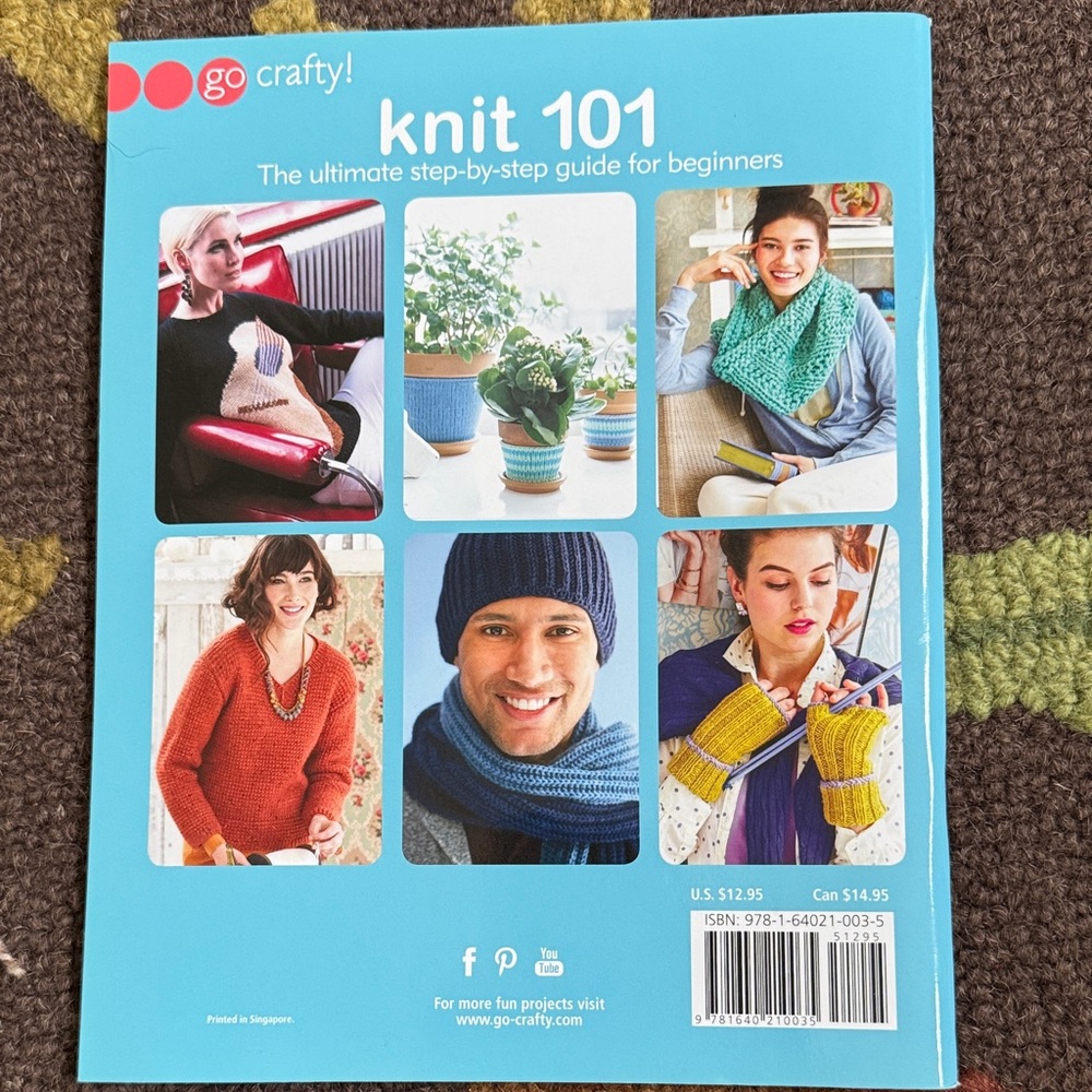 Knit 101 Step-by-Step Guide Book - Picture 2 of 3